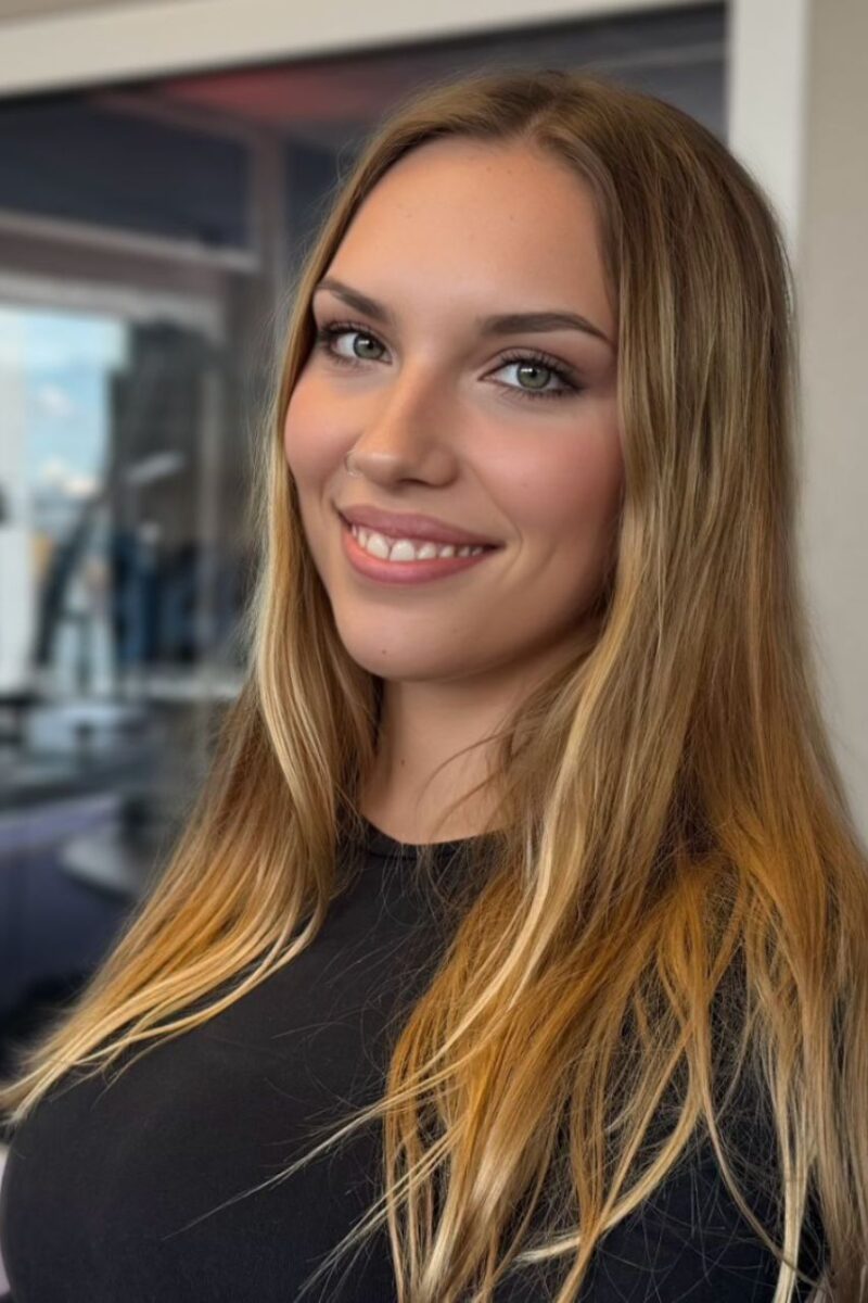 Ein Bild der Moderatorin Sandra Marcinska