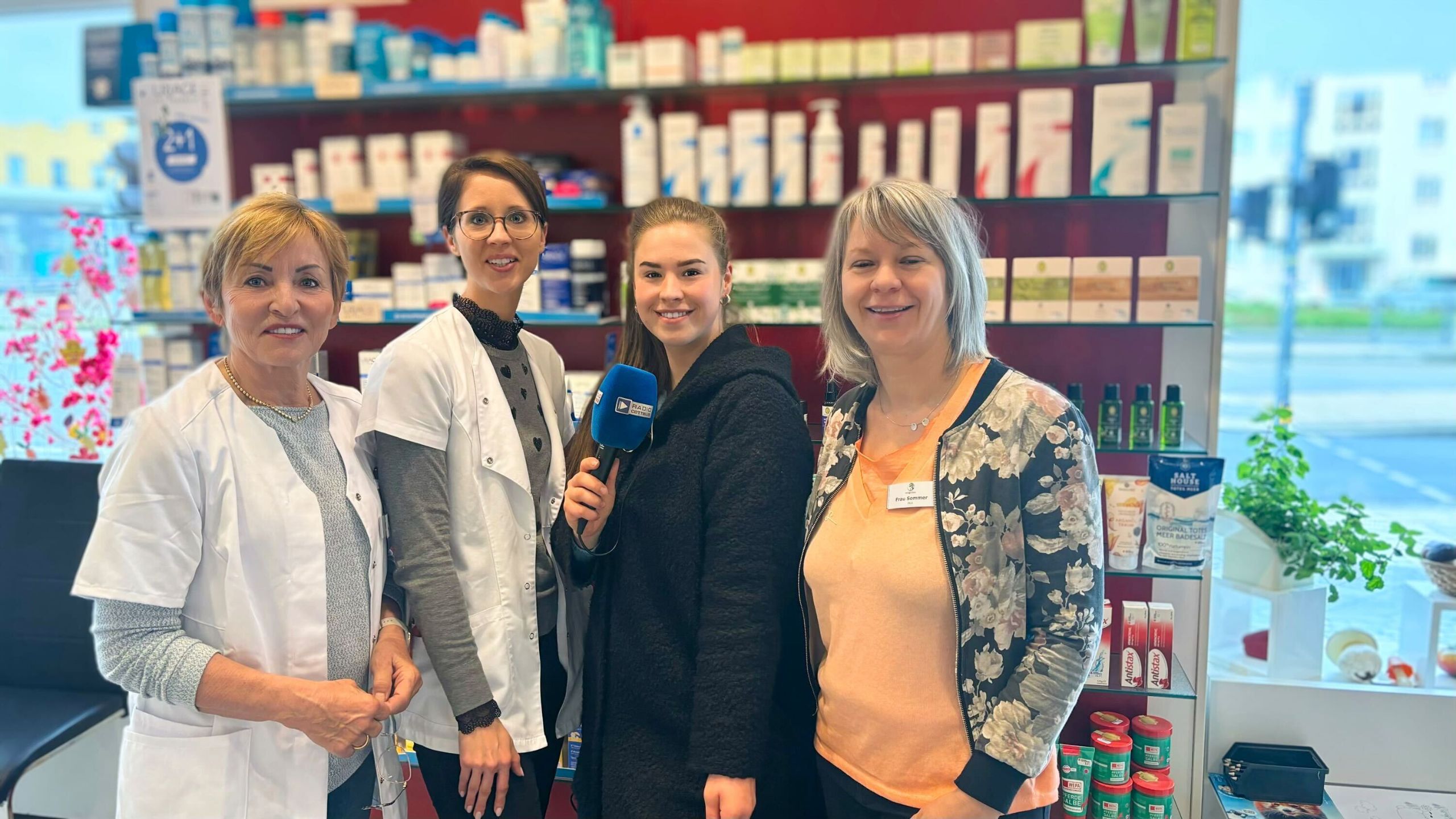 "Läuft bei Dir? dann werben wir!" - Letzte Runde mit der Rosenapotheke Cottbus