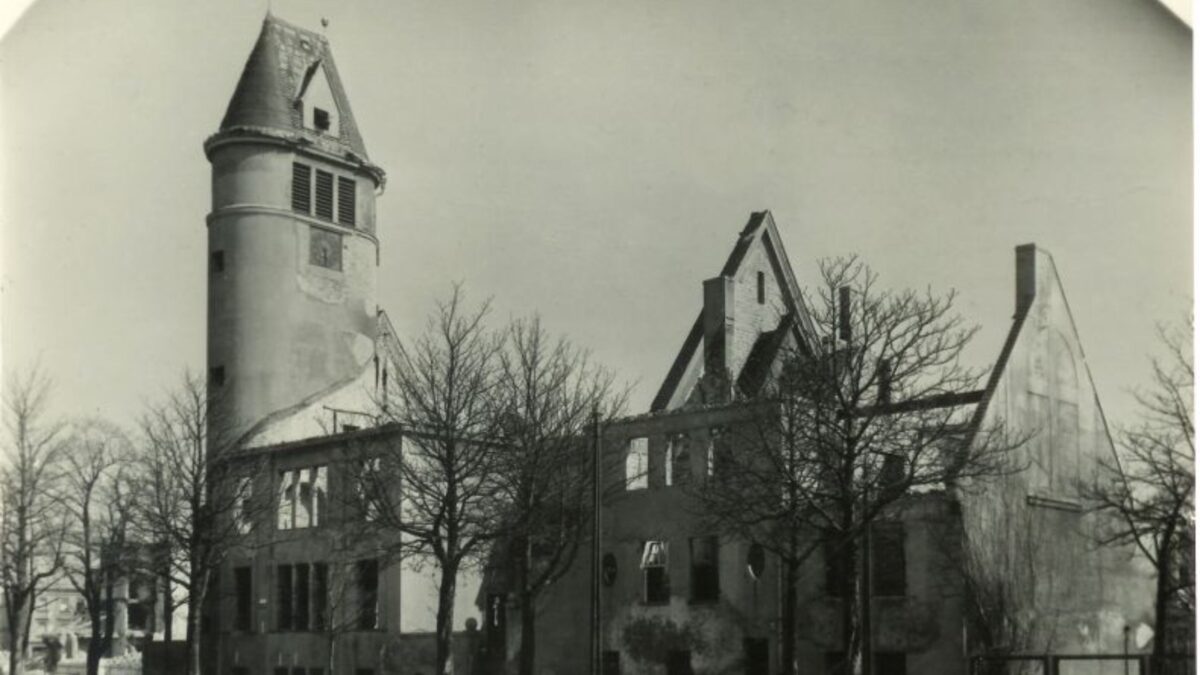 zerbombte Lutherkirche Cottbus