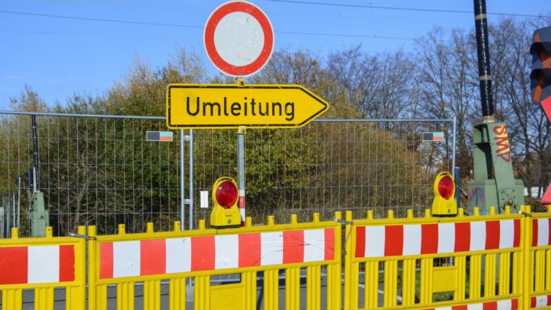 Vollsperrung in Cottbus: Wichtige straße für zehn Wochen dicht