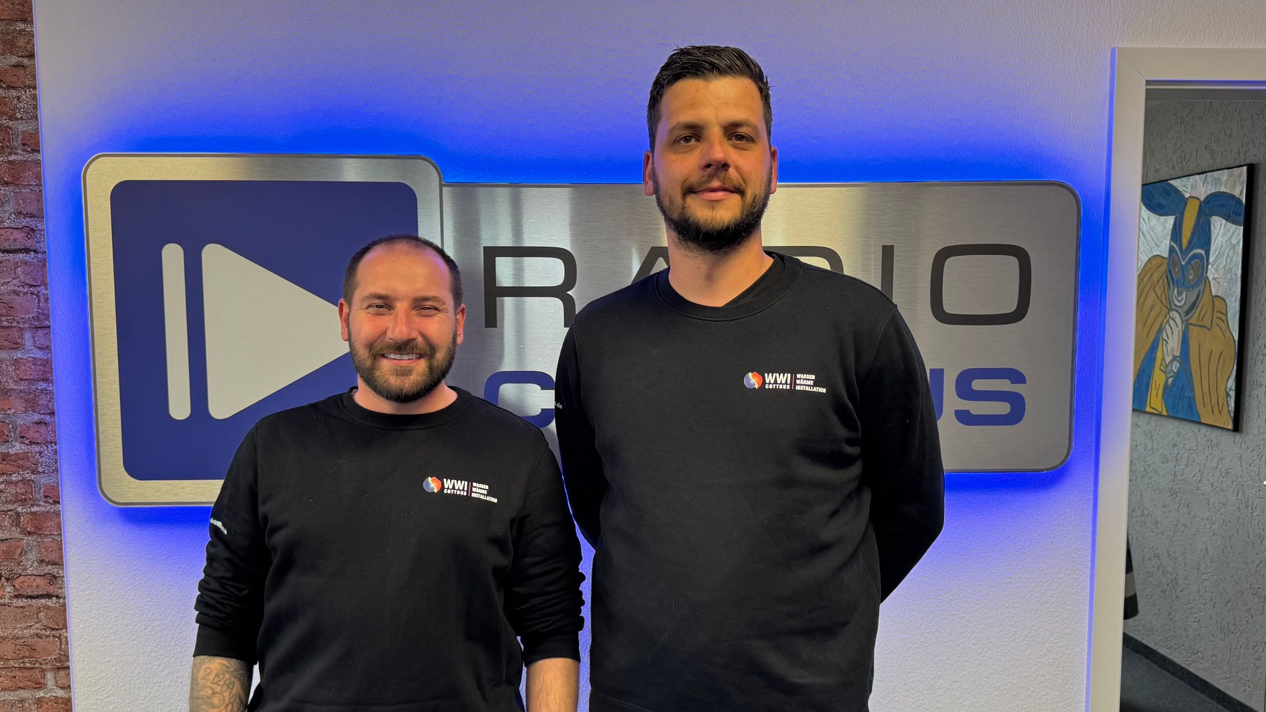 Unsere Chefs on Air - Tom Höhne und Rico Kleemann von WWI Cottbus