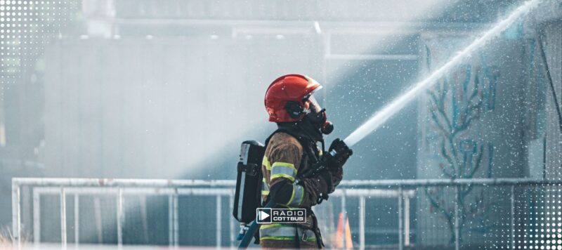 Feuer in Clubanlage bei Gablenz