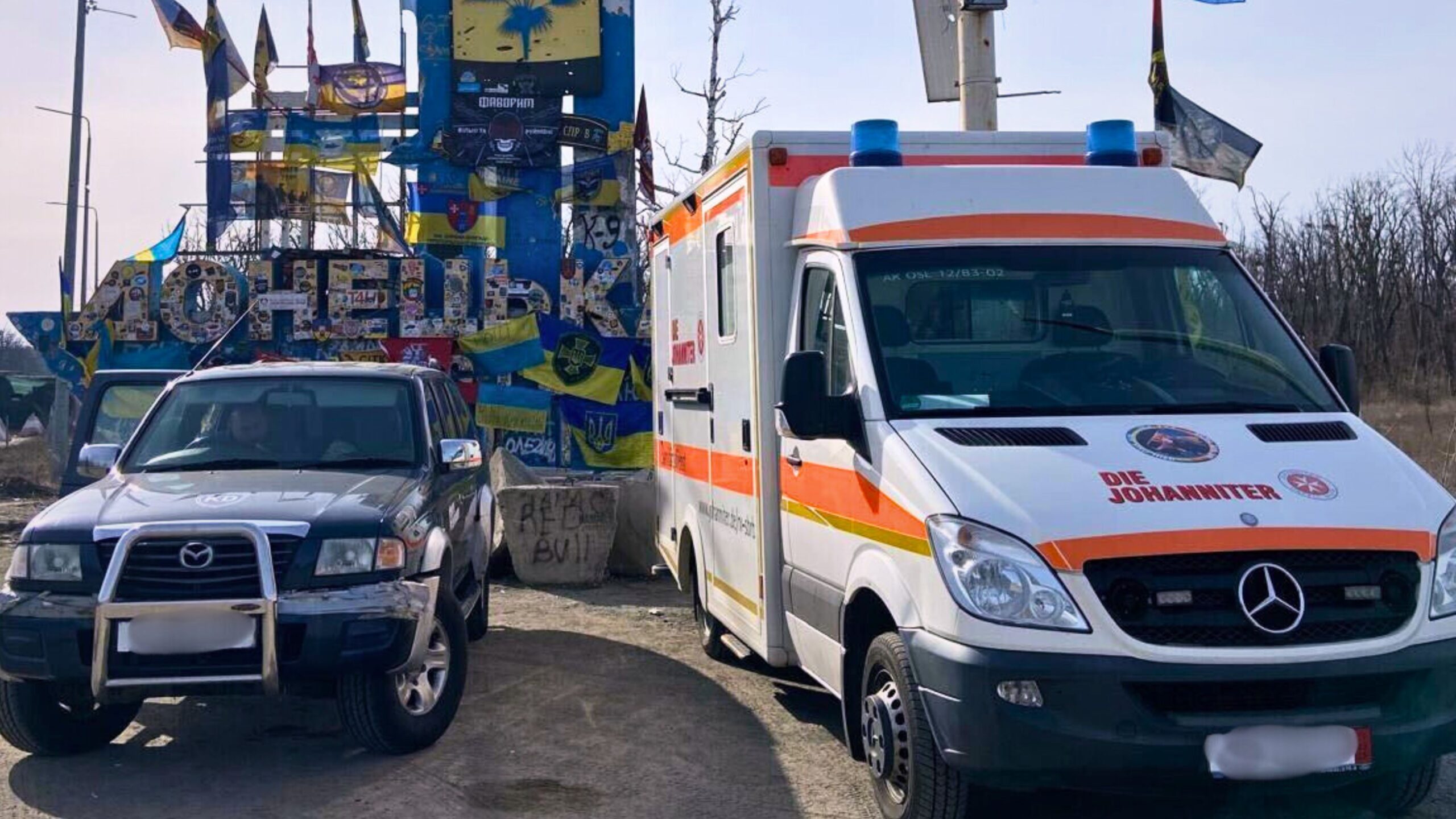 Ein Rettungswagen für die Ukraine