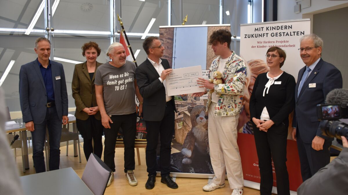 Pressekonferenz zum Gondula Award 2025, von links: Andre Schneider, Dr. Alexandra Retkowski, Roland Schulz, Martin Schüler, Rene Schreiter,