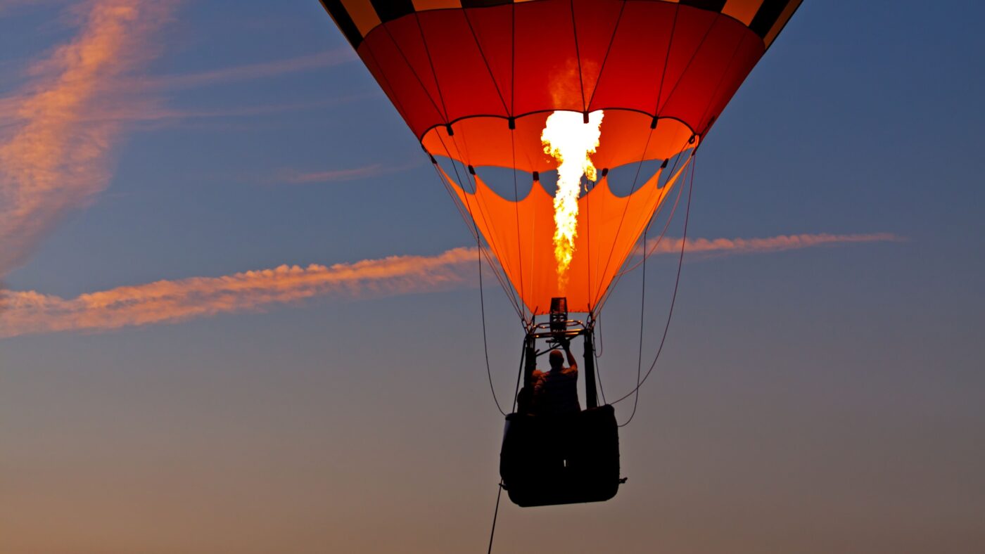Heißluftballon