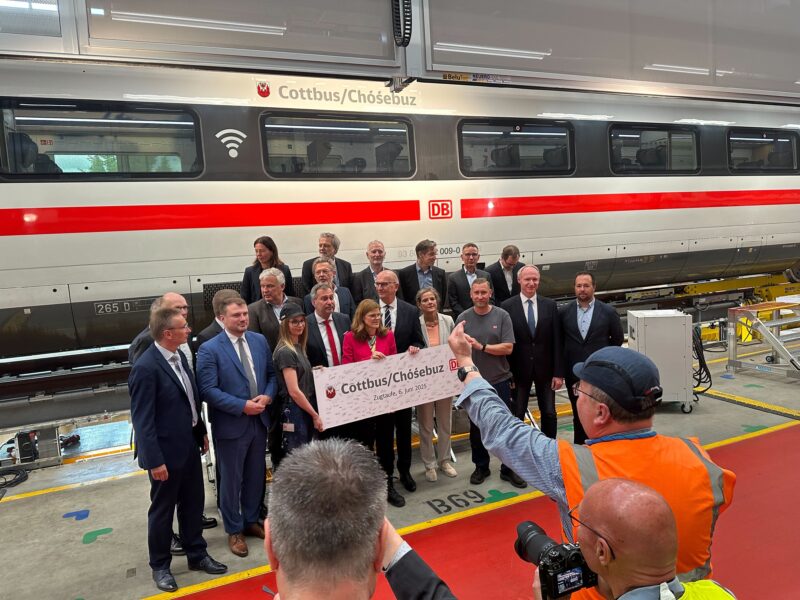 ICE 4 „Cottbus / Chóśebuz“ getauft