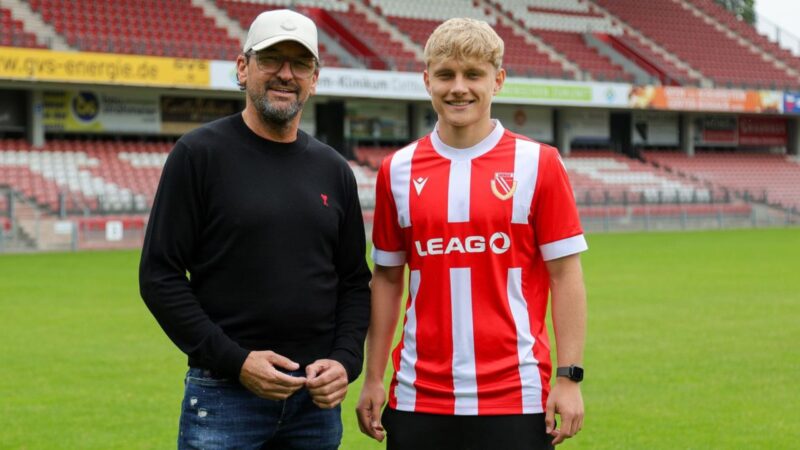 Finn Heidrich unterschreibt bei Energie Cottbus