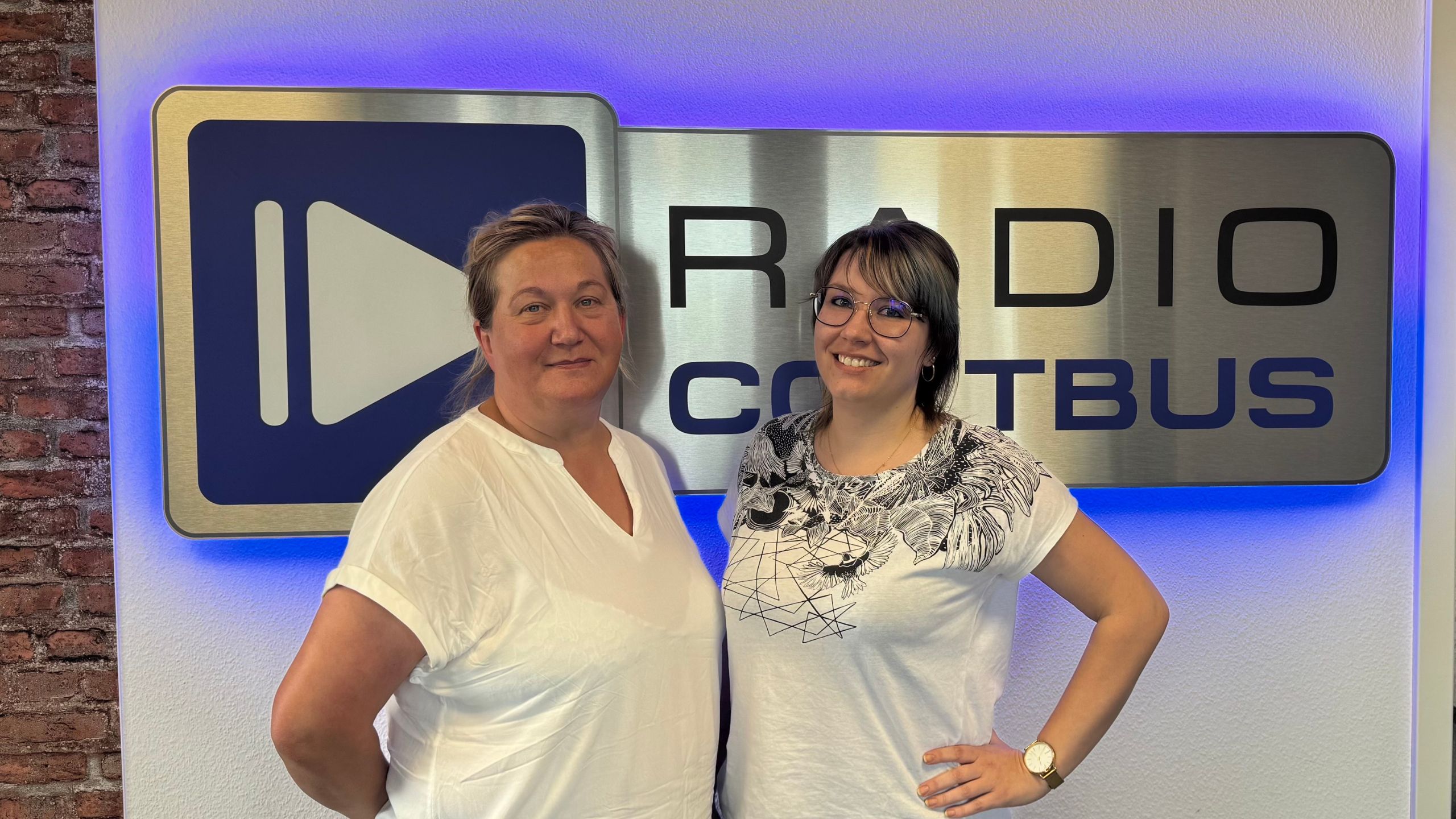 Chefs on Air Lisa Hirsch (Leitung ambulanter Pflegedienst und Wohngruppe) und Miriam Pampa