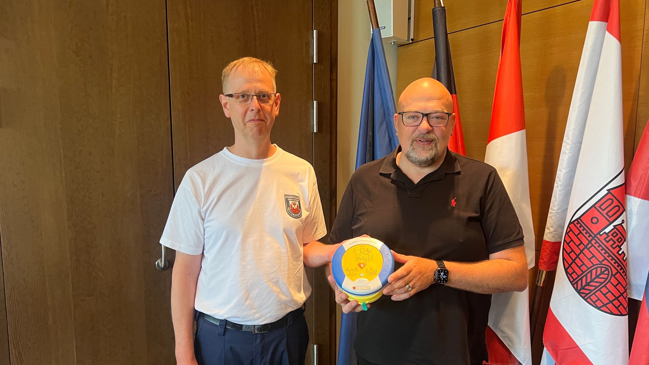 neuer Defibrillator