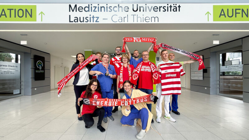 MUL–CT wird offizieller Klinikpartner vom FCE