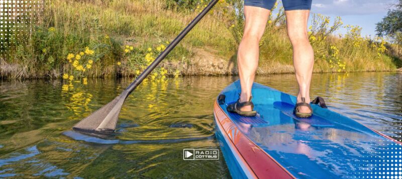 Ab aufs Wasser: Neue SUP- und Kajakstation in Cottbus