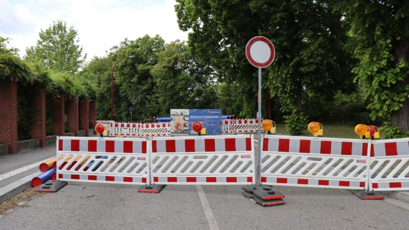 Baufortschritt in der Forststraße: Alles läuft nach Plan