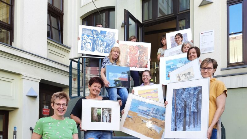 29 neue Kunstwerke für die Cottbuser Bibliothek