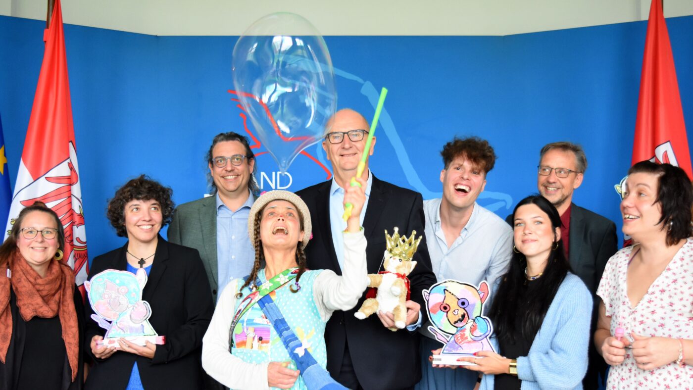 Der Gondula Award zu Gast bei Ministerpräsident Dietmar Woidke in Potsdam