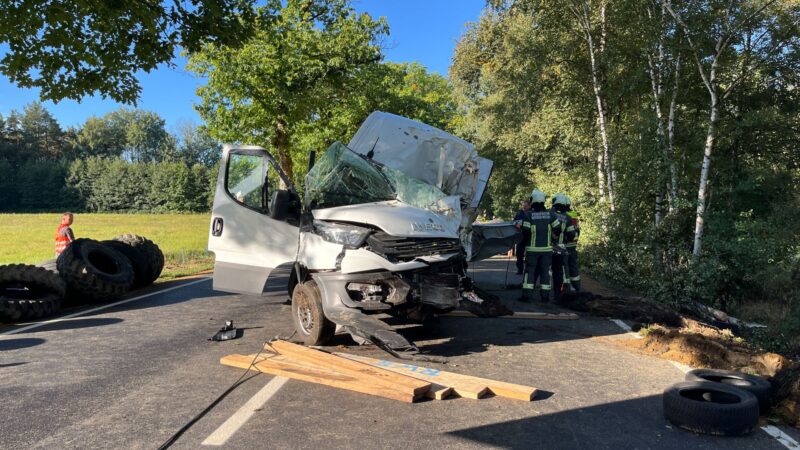 Tödlicher Unfall auf der B96 bei Schwarzkollm