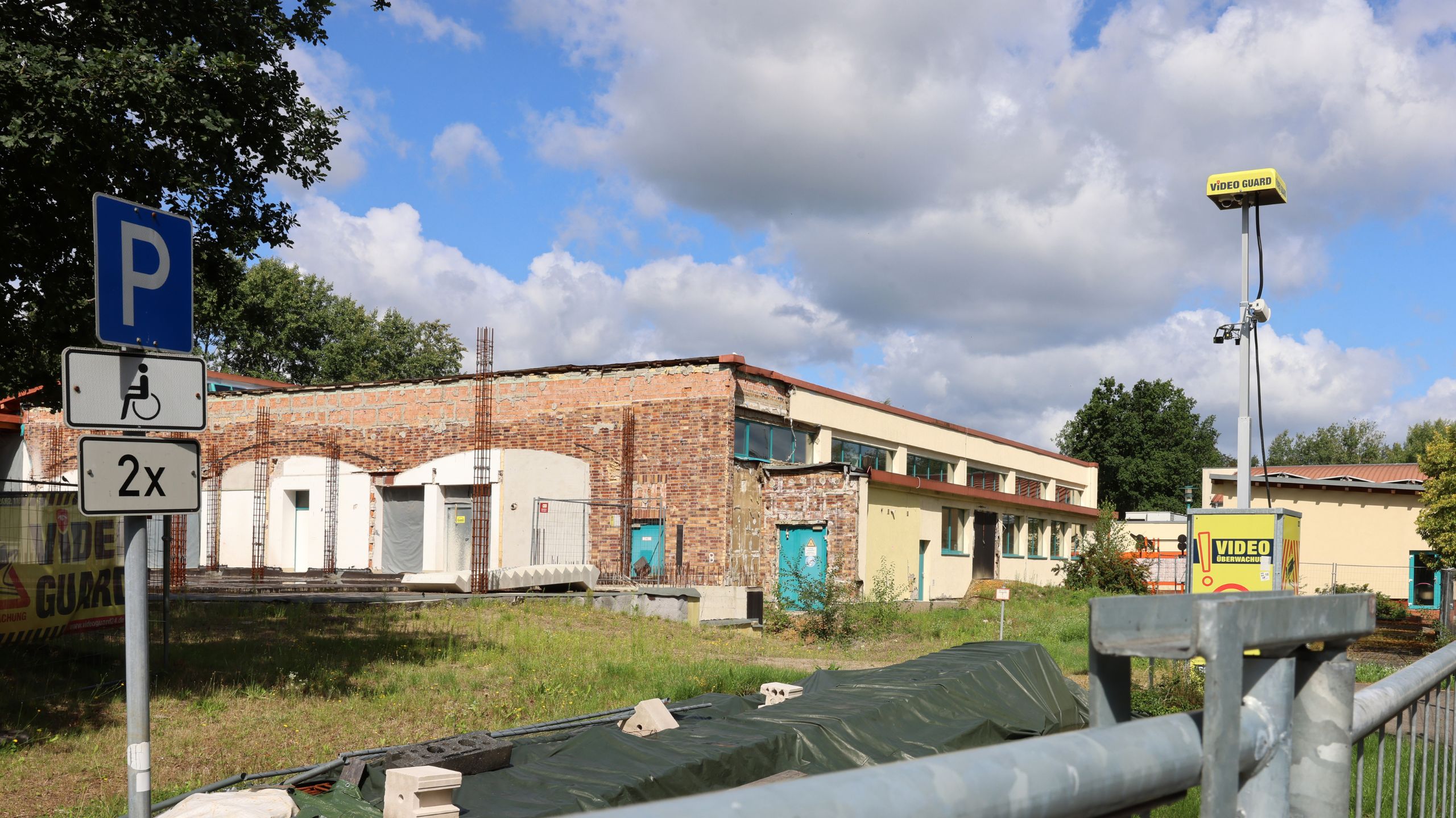 Baustelle Schwimmbad Senftenberg (c) Stadt Senftenberg