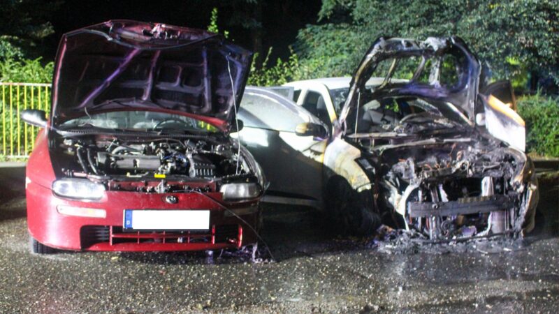 Erneuter Autobrand in Cottbus Sachsendorf