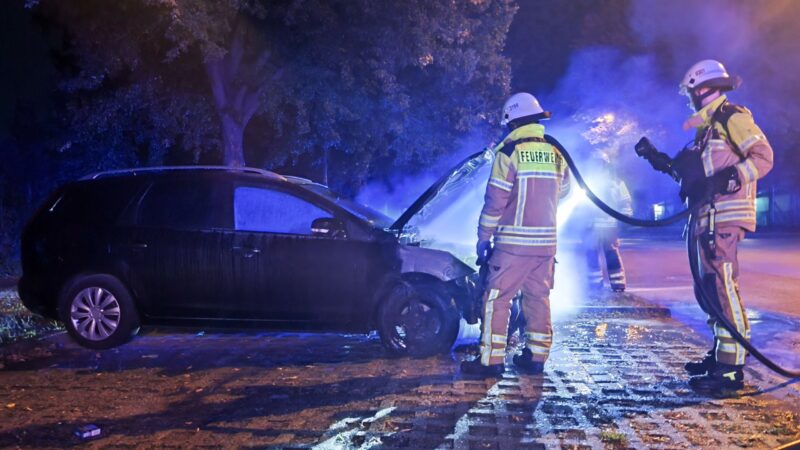 Erneuter PKW-Brand in Cottbus-Ströbitz