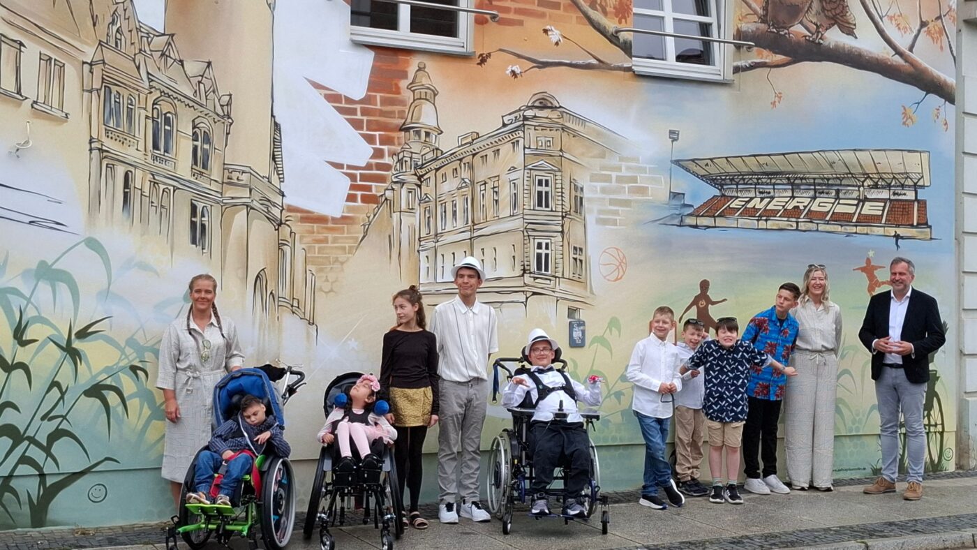 Graffitiprojekt in der Stadt Cottbus (c) Stadt Cottbus/Chóśebuz