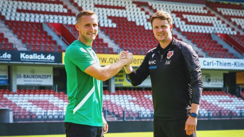 Neuer Torhüter für Energie Cottbus: Marius Funk unterschreibt