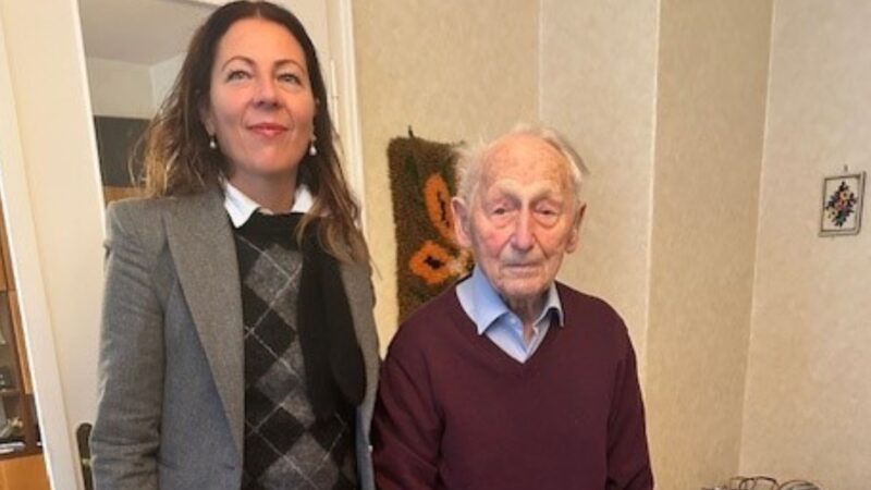 Cottbus feiert seinen ältesten Bürger Gerhard Lies