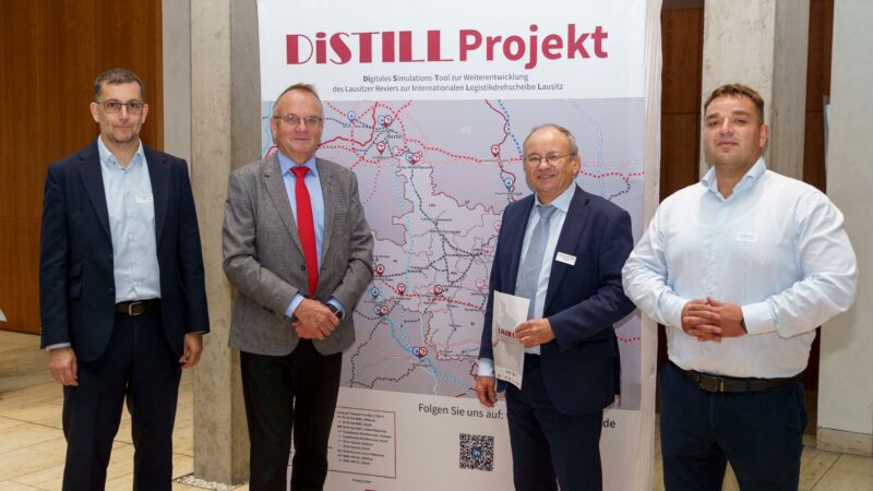 DiSTILL digitalisiert die Lausitz: Neue Impulse für Logistik und Strukturwandel
