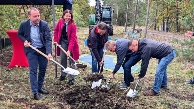 Spatenstich für die Seeachse: Cottbus verbindet Stadt und Ostsee