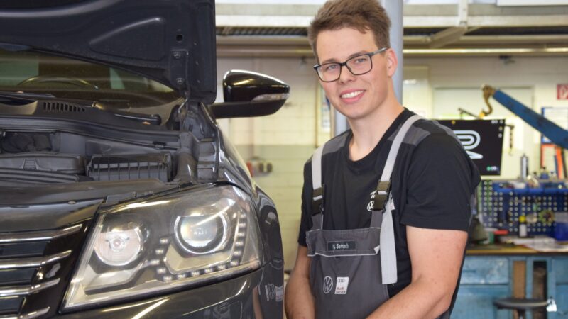 Volle Fahrt voraus: Niclas Semsch schraubt an seiner Zukunft