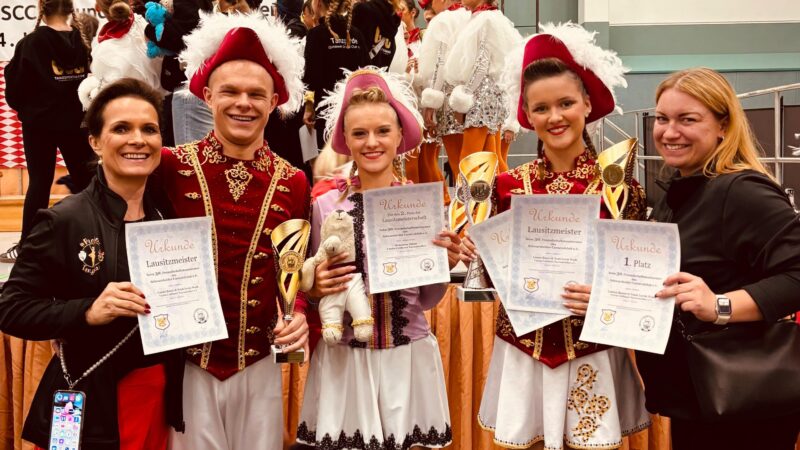 Erfolgswelle für Cottbuser Karneval – Meistertitel und Vizeplatz