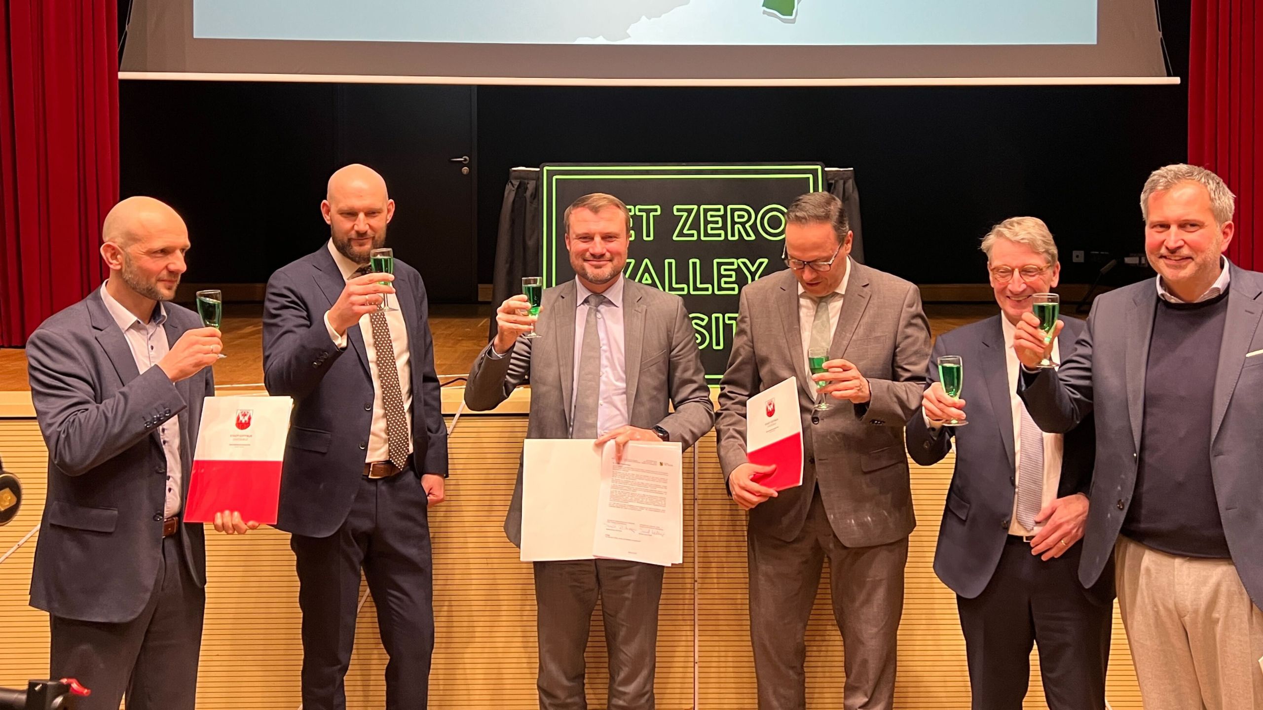 Net Zero Valley UNterschrift