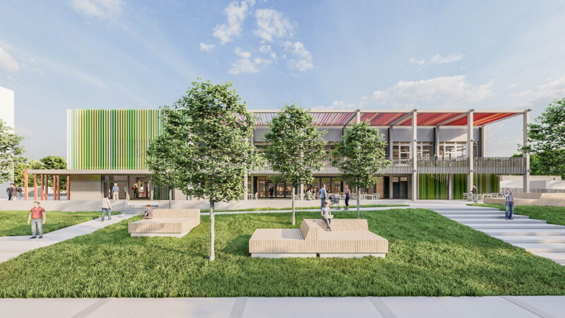 Neue Mensa an der BTU Cottbus