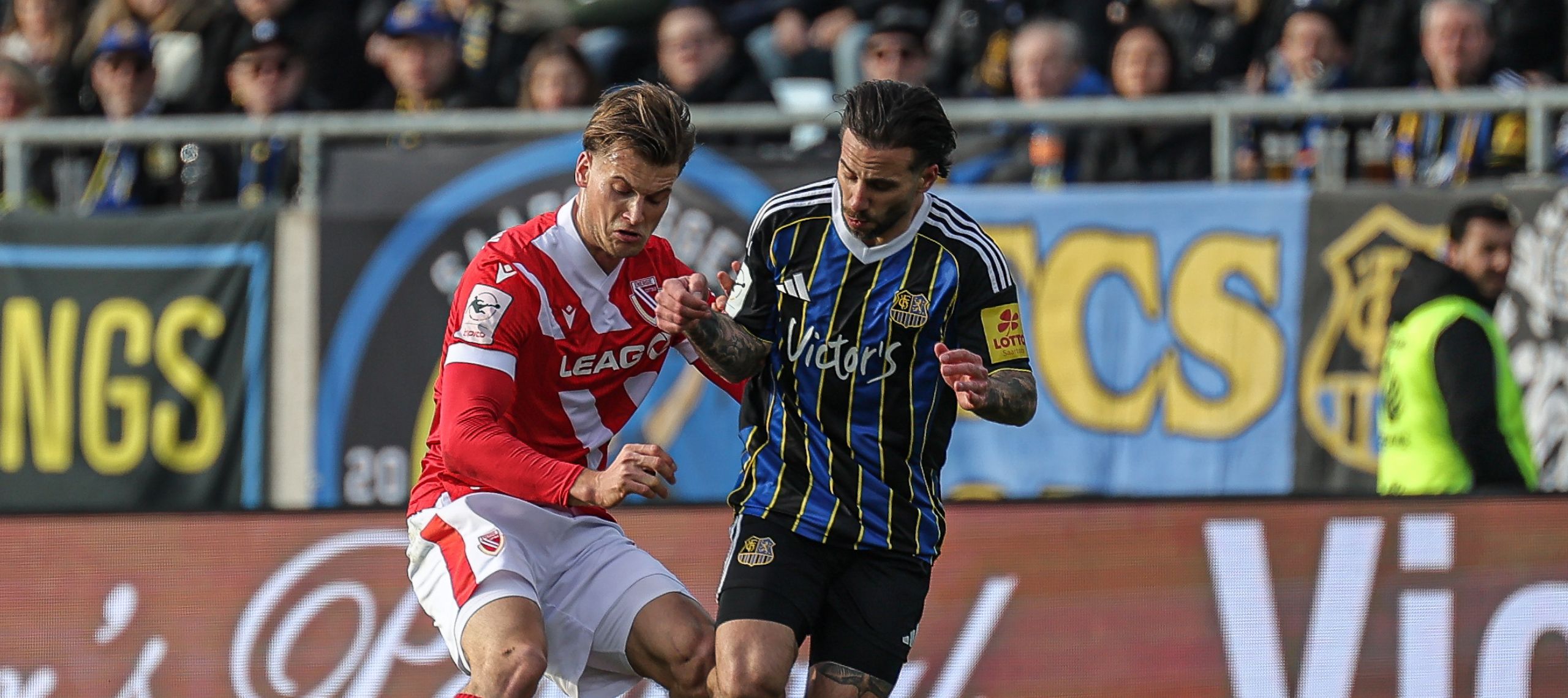 Moriitz Hannemann im Spiel des 1. FC Saarbrücken gegen den FC Energie Cottbus
