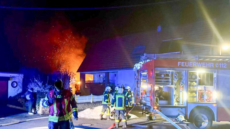 Brand in Nebengebäude in Lauchhammer-Süd schnell gelöscht