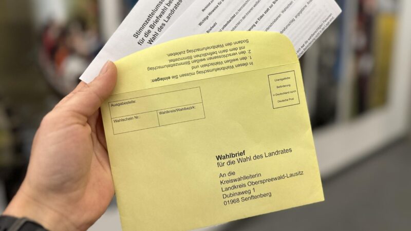 Landratswahl 2026 im Landkreis Oberspreewald-Lausitz