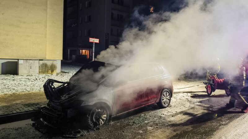 Erneuter Autobrand in Cottbus