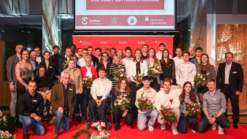 Bühne frei für die Besten: Cottbus ehrt seine Sportfamilie