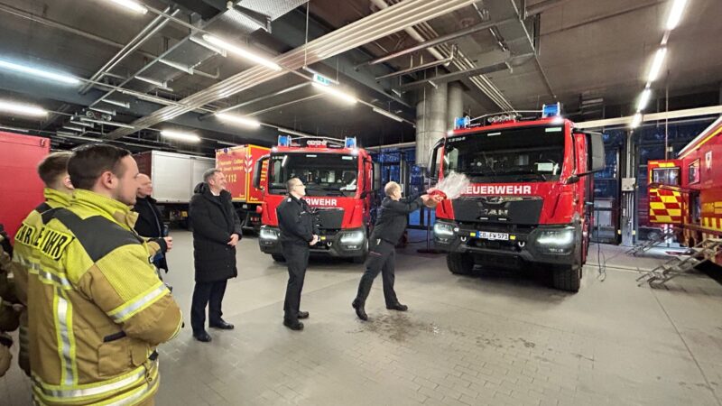 Fünf neue Einsatzfahrzeuge für Cottbus