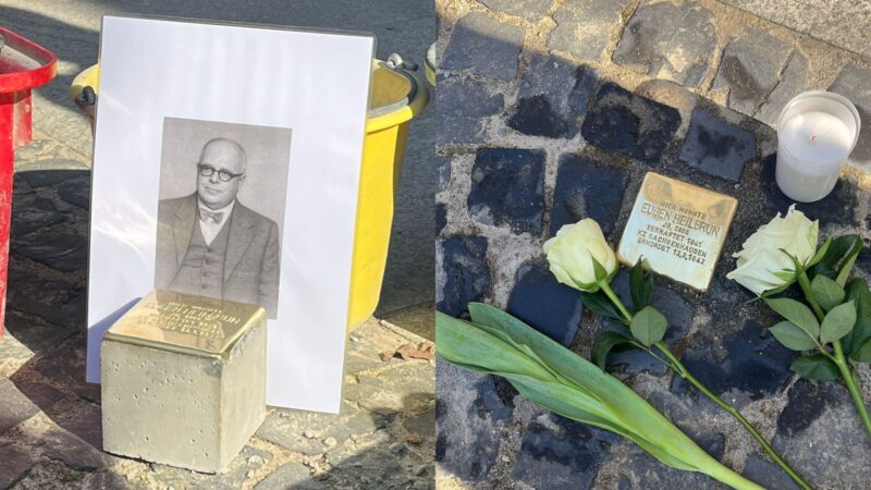 Der 100. Stolperstein in Cottbus ist verlegt worden