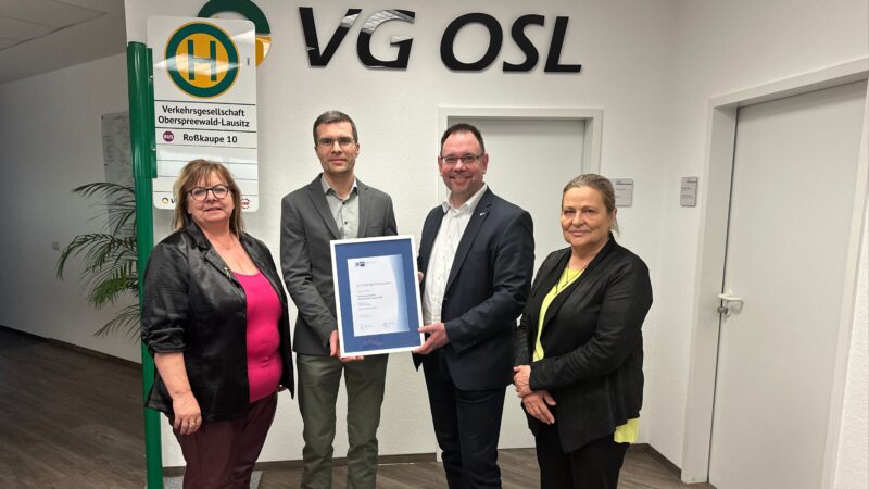 Verkehrsgesellschaft OSL stellt ÖPNV komplett neu auf