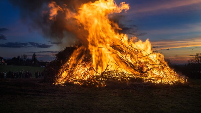 Osterfeuer in Forst: 23 Feuer sind genehmigt
