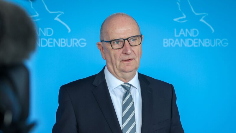 Woidke startet mit neuer Regierung in Brandenburg