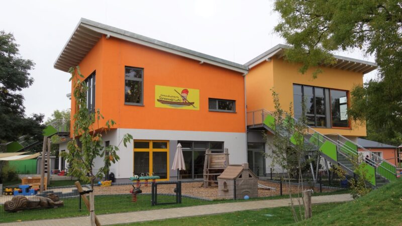 Kita-Fest in Burg: Gesundheitskita öffnet ihre Türen