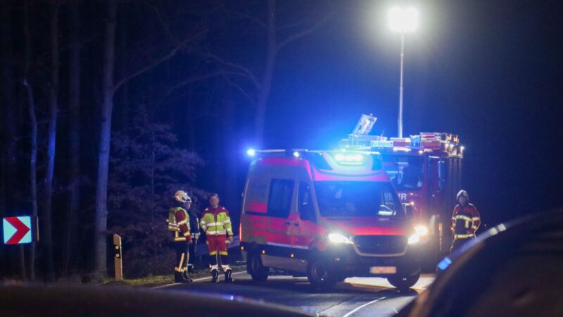 Unfall zwischen Drebkau und Casel endet im Krankenhaus