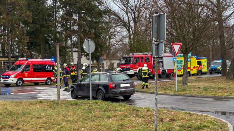 Unfall auf der Spremberger Straße (Forst): Zwei Verletzte