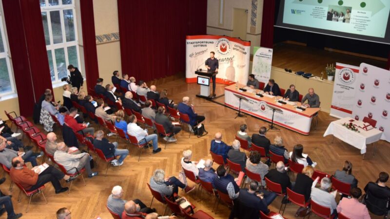 Stadtsportbund Cottbus meldet starkes Wachstum