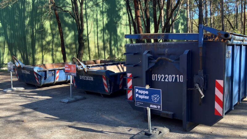 Müll-Chaos in Cottbus: ALBA Streik-Folgen spürbar