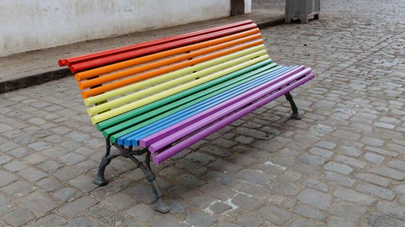 Regenbogenbank zerstört: Vandalismus auf dem BTU-Gelände in Cottbus