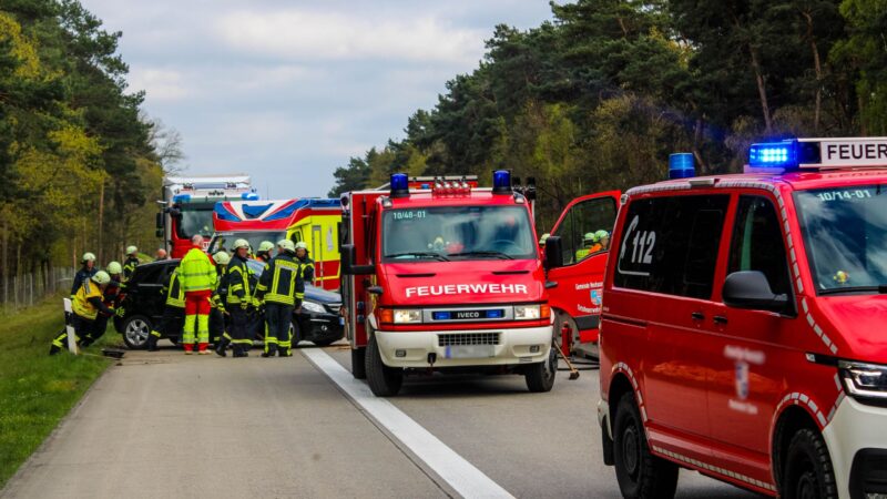 Unfall auf A15