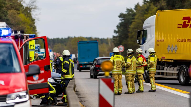 Unfall auf A15