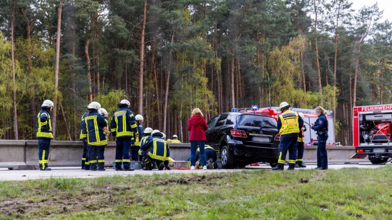 Unfall auf A15